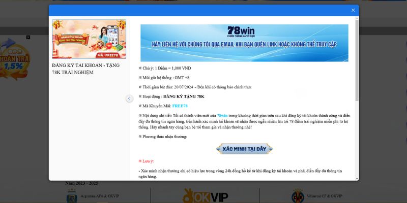 78WIN tặng 78k mang đến nguồn vốn khởi đầu thuận lợi