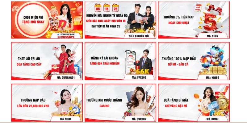 Khuyến mãi MB66 mang đến khởi đầu thuận lợi cho newbie