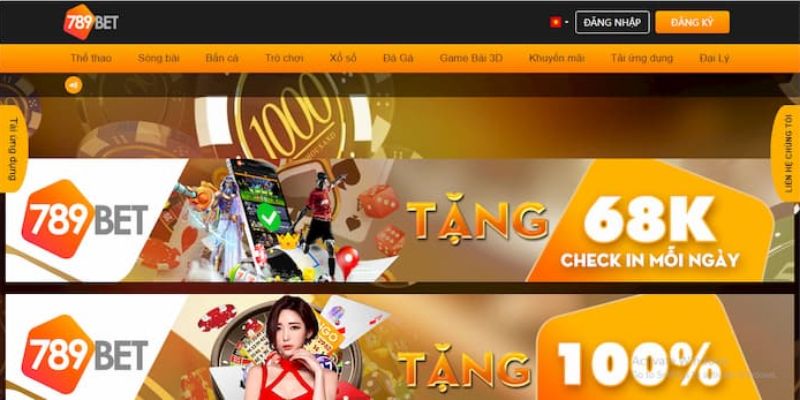 Chương trình khuyến mãi 789BET hấp dẫn và được cập nhật thường xuyên.