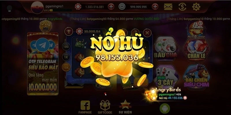 Những tính năng nổi bật chỉ có ở sảnh Nổ Hũ online Bet88 